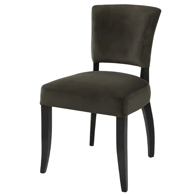 Fri frakt Matstol Maggie Velvet dark brown