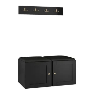 Trygg betalning Dunvegan Highboard Black - Förvaring