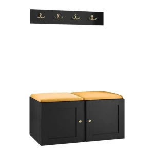 Bästa pris Dunvegan Highboard Black - Förvaring