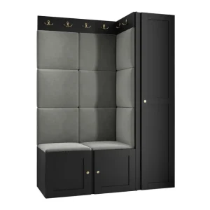Outlet Dunvegan Highboard Black - Förvaring
