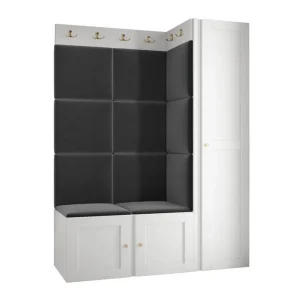 risnedsättning Dunvegan Highboard White - Förvaring