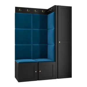 risnedsättning Dunvegan Highboard Black - Förvaring