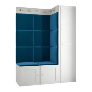 Dunvegan Highboard White - Förvaring risnedsättning