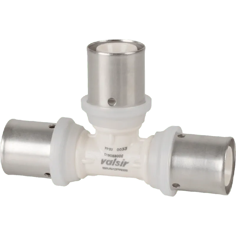 Billig Bravo Alupex-koppling press T-rör 50 mm x 32 mm x 50 mm