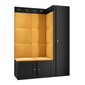 Handla nu Dunvegan Highboard Black - Förvaring