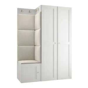 I lager Dunvegan Highboard White - Förvaring