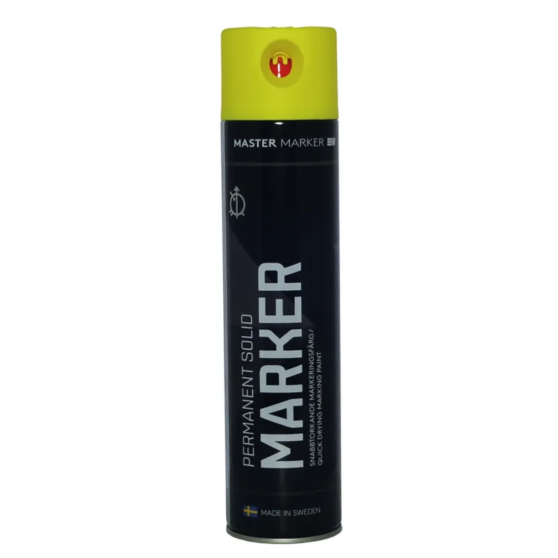 Fynd Spray master markeringsfärg gul 600 ml