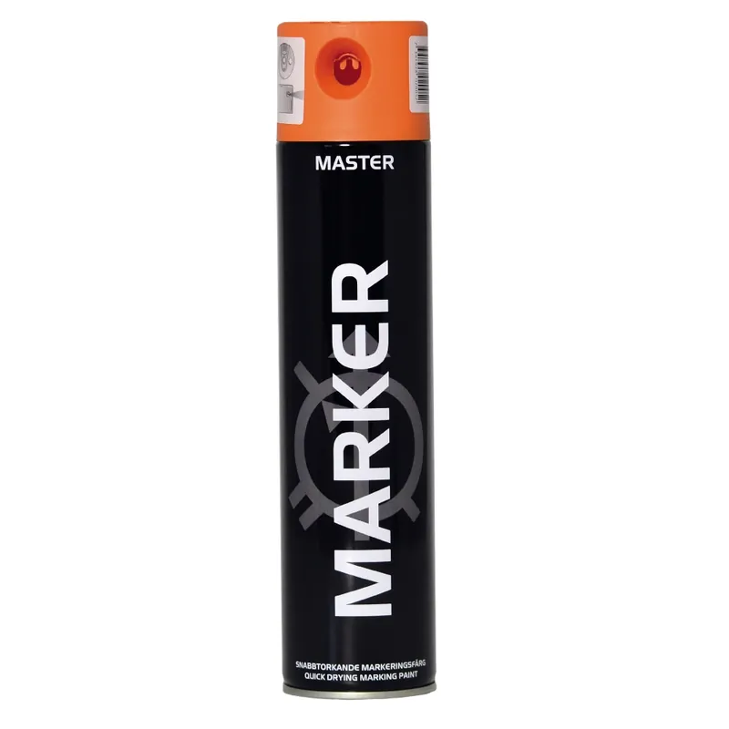 Spray master markeringsfärg orange 600 ml Köp nu