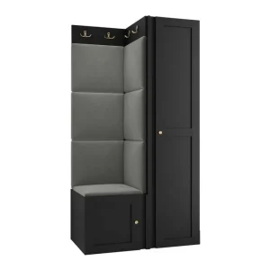Rabatt Dunvegan Highboard Black - Förvaring