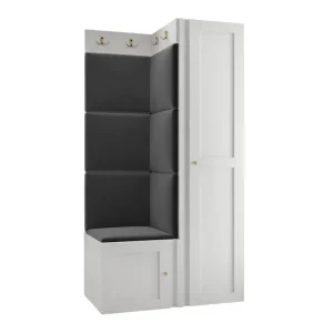 Rabatt Dunvegan Highboard White - Förvaring