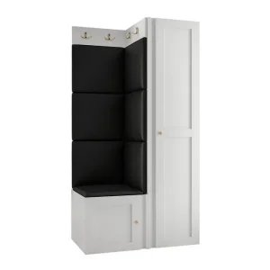 Outlet Dunvegan Highboard White - Förvaring