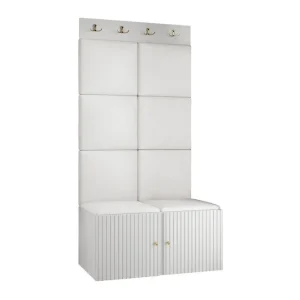 Dunvegan Highboard White - Förvaring Endast denna vecka