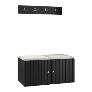 Sista chansen Dunvegan Highboard Black - Förvaring