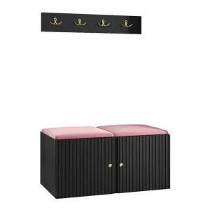 Extra rabatt Dunvegan Highboard Black - Förvaring