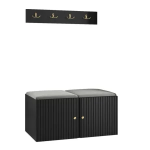 Sista chansen Dunvegan Highboard Black - Förvaring