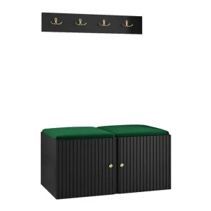 Dunvegan Highboard Black - Förvaring Rea
