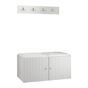 Dunvegan Highboard White - Förvaring Kampanjpris