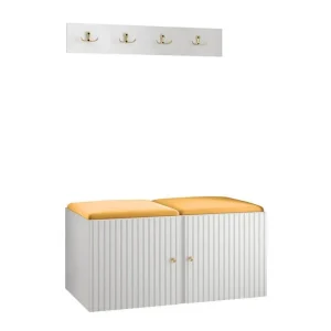 Dunvegan Highboard White - Förvaring Säker betalning