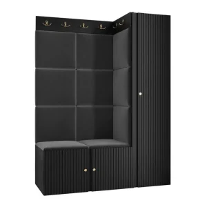 Dunvegan Highboard Black - Förvaring Endast denna vecka
