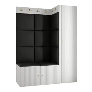 Endast denna vecka Dunvegan Highboard White - Förvaring