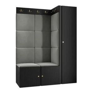Bästa pris Dunvegan Highboard Black - Förvaring