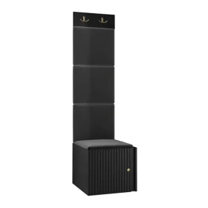 Outlet Dunvegan Highboard Black - Förvaring
