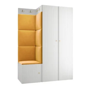 Trygg betalning Dunvegan Highboard White - Förvaring