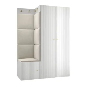 Premium Dunvegan Highboard White - Förvaring