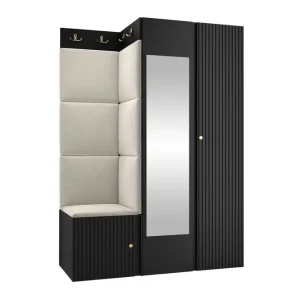 Endast denna vecka Dunvegan Highboard Black - Förvaring