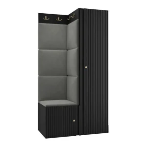 Dunvegan Highboard Black - Förvaring Expressleverans