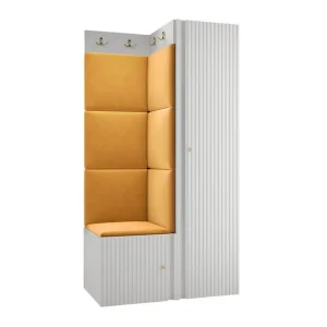 Expressleverans Dunvegan Highboard White - Förvaring