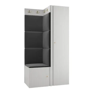 Endast idag Dunvegan Highboard White - Förvaring
