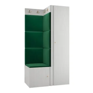 Säker betalning Dunvegan Highboard White - Förvaring