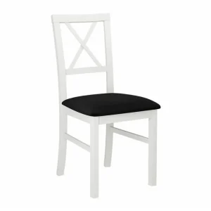 Säker betalning Roma Matstol Black/White - Möbler