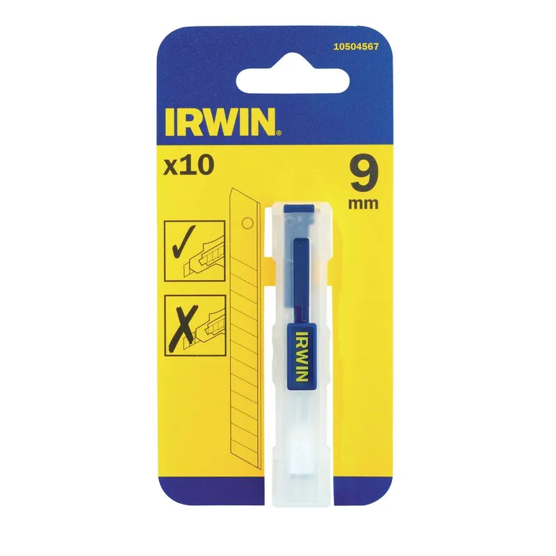 Irwin Brytblad 9 mm 10-pack Fri frakt