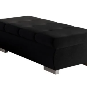 Cerys Fotpall 60 cm Svart - Möbler Extra rabatt