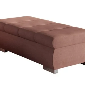 Cerys Fotpall 60 cm Rosa - Möbler Premium