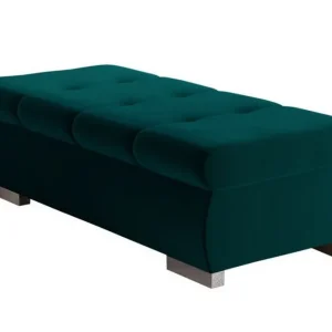 Endast denna vecka Cerys Fotpall 60 cm Turkos - Möbler