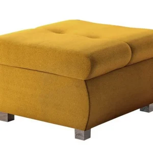 Beställ nu Cerys Fotpall 60 cm Gul - Möbler