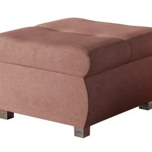 Expressleverans Cerys Fotpall 60 cm Rosa - Möbler