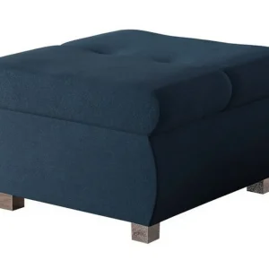 Premium Cerys Fotpall 60 cm Blå - Möbler