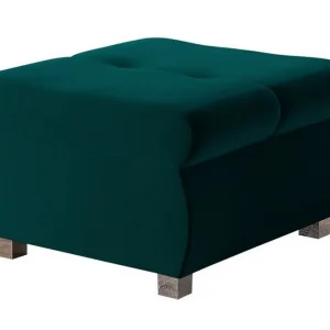Nedsatt pris Cerys Fotpall 60 cm Turkos - Möbler