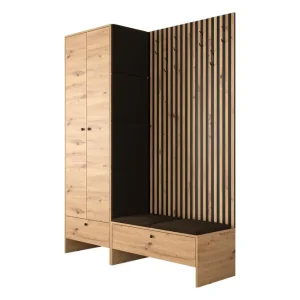 Snabb frakt Dunvegan Highboard Brun - Förvaring