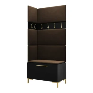 Dunvegan Hallmöbelset 84x46 cm Svart - Möbler Kundfavorit