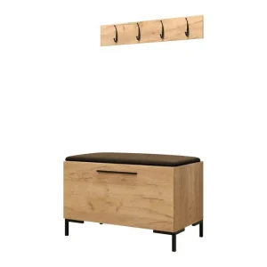 Snabb frakt Dunvegan Hallmöbelset 84x44 cm Mörkbrun - Möbler