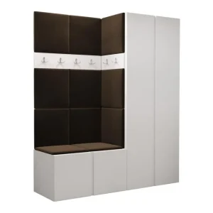 Trygg betalning Dunvegan Highboard Vit - Förvaring