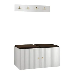 Sista chansen Dunvegan Highboard Vit - Förvaring