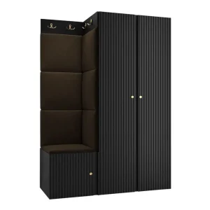 Säker betalning Dunvegan Highboard Svart - Förvaring