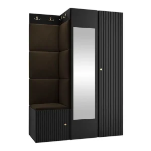 Outlet Dunvegan Highboard Svart - Förvaring