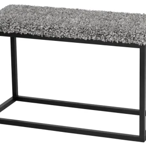 Rabatter Palle Bänk 80x35 cm Stone/Black